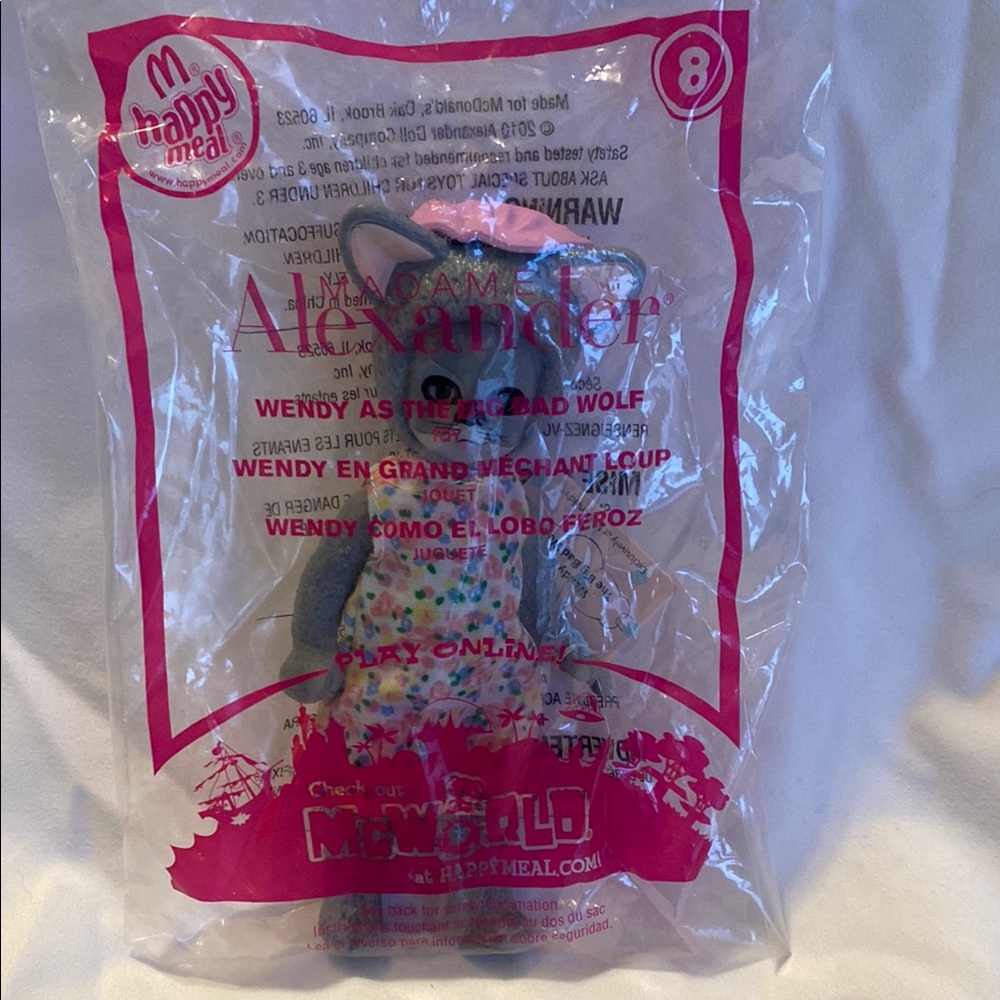 Madame Alexander Wendy as the Big Bad Wolf Happy Meal Toy